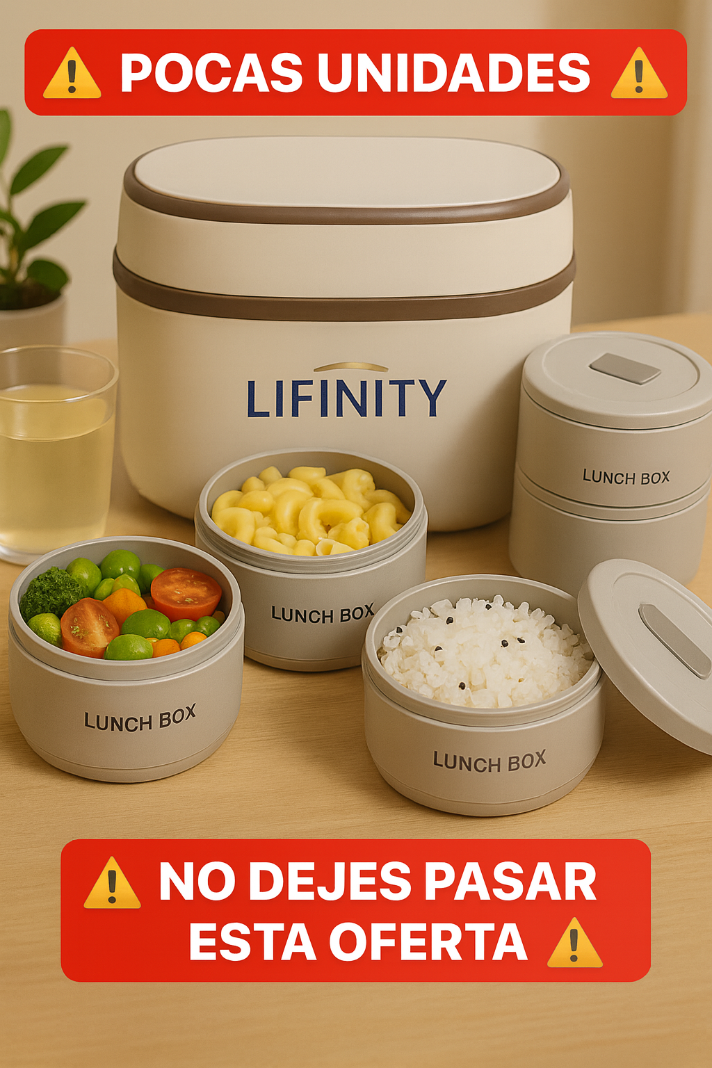 TermoLunch 4 en 1 - Lonchera Termica